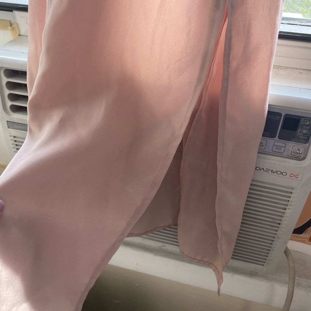 Honey Punch Embroidered Slip Dress with Slit - Picture 8 of 14